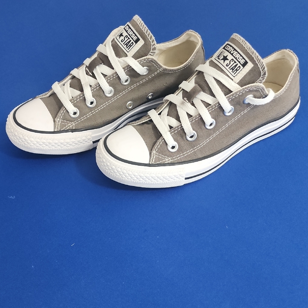 Converse Classic Gray Canvas Sneakers